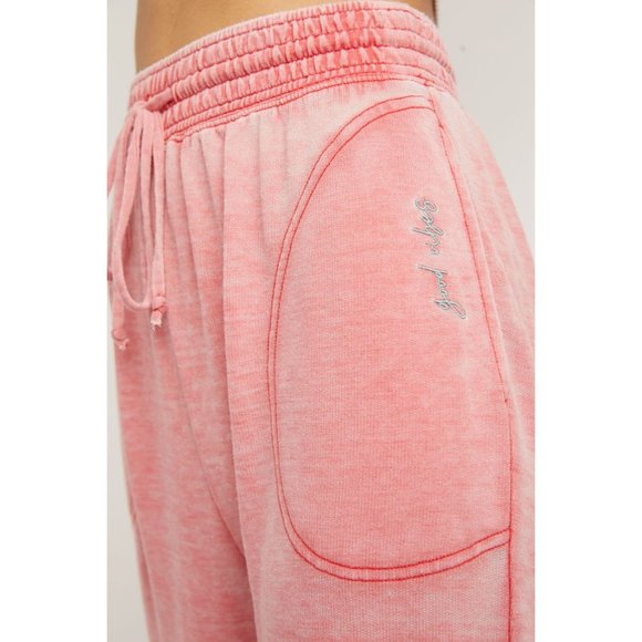 🎉LAST CHANCE🎉 NWT Free People Cozy Cool Girl Lounge Pant / Rebel Red - Picture 5 of 7